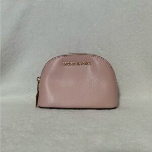 Michael Kors Blush Pink Cosmetic Case Pouch